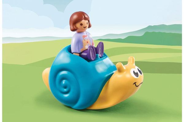 Playmobil: 1.2.3 Rocking Snails with Rattle Feature (71322)