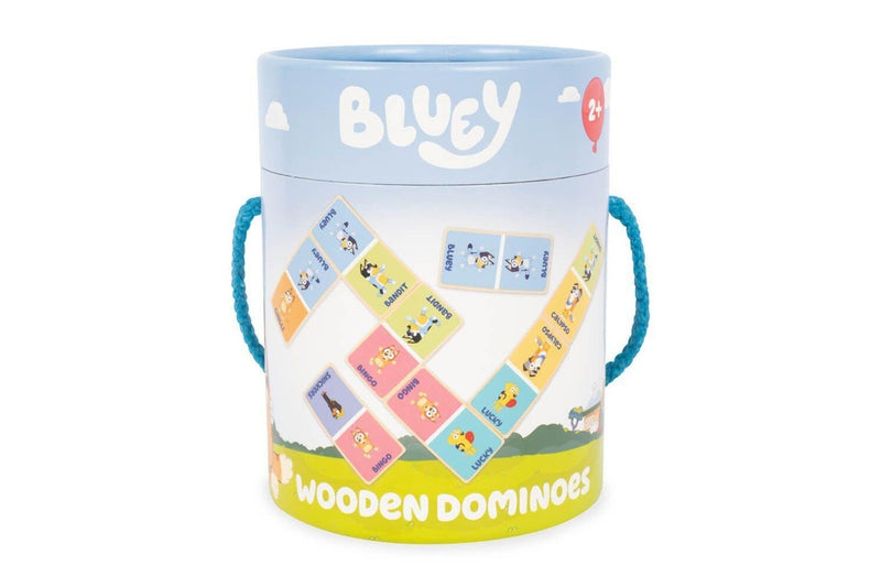 Bluey: Wooden Dominoes Set