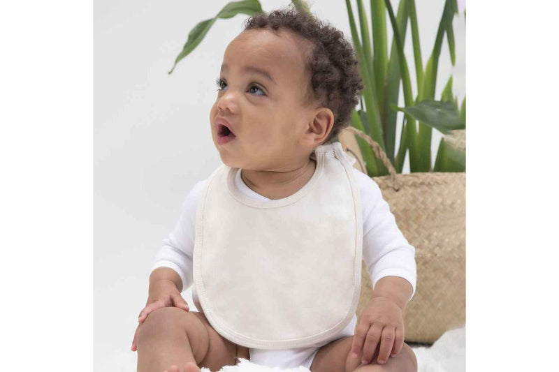 Babybugz Baby Single Layer Bib (Natural) (One Size)