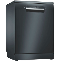 Bosch Series 6 Freestanding Dishwasher Black Inox