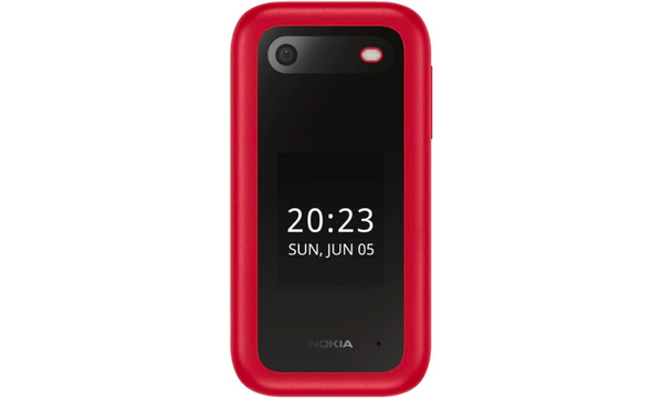 Nokia 2660 Flip Feature Phone (Red)