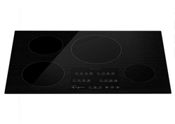 Empava 30Electric Induction Cooktop with 4 Booster Burners Smooth Surface Black Tempered Glass