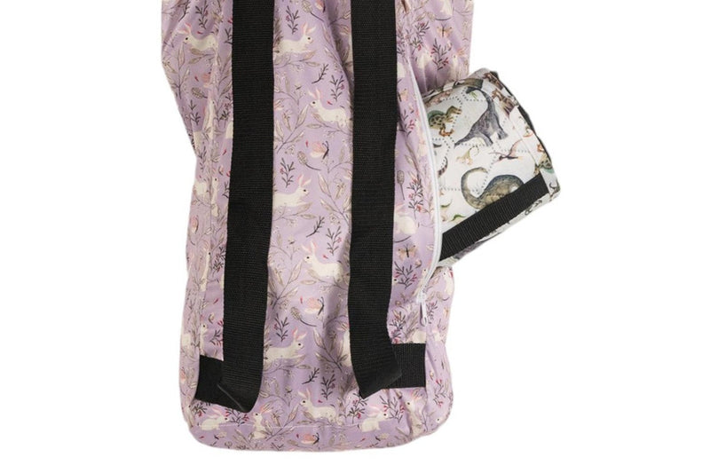 Nestling: Large Swim Wet Bag - Lilac Bunnies