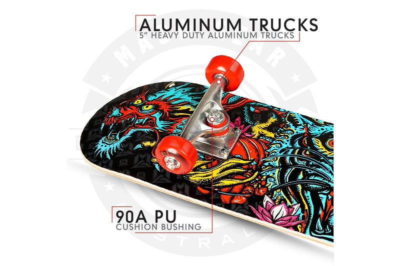 Madd Gear 31" Skateboard - Prismatic Power