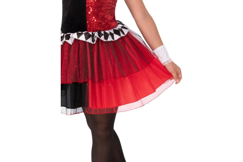 DC Comics: Harley Quinn Tutu - Deluxe Child Costume (Size: Medium)