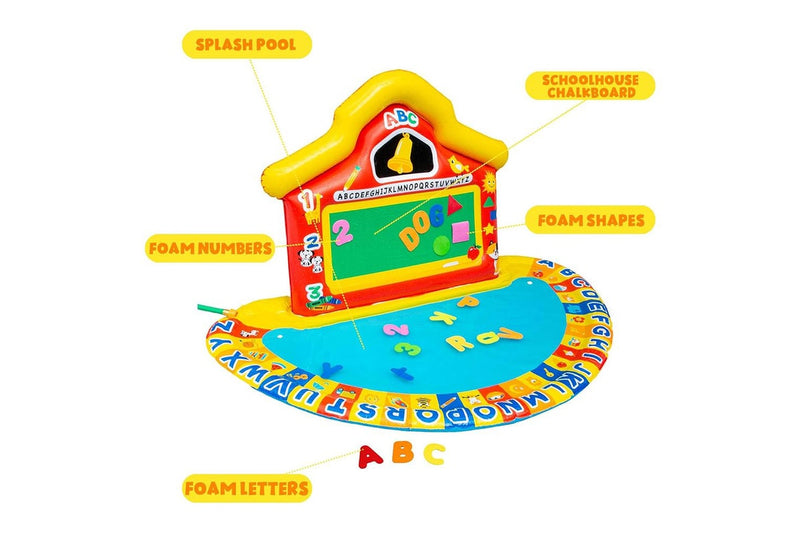 Go Play! School Splash Outdoor Water Sprinkler Educational Learning Mat Toy 3y+