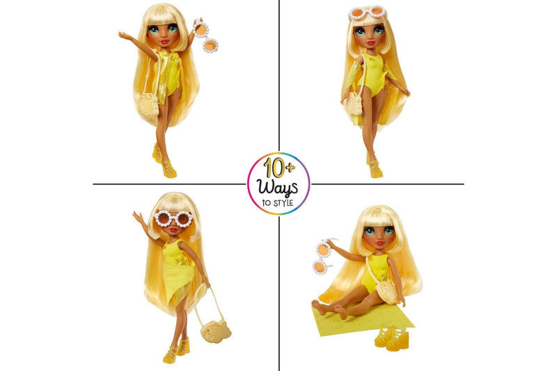 Rainbow High: Swim & Style Doll - Sunny Madison (Yellow)