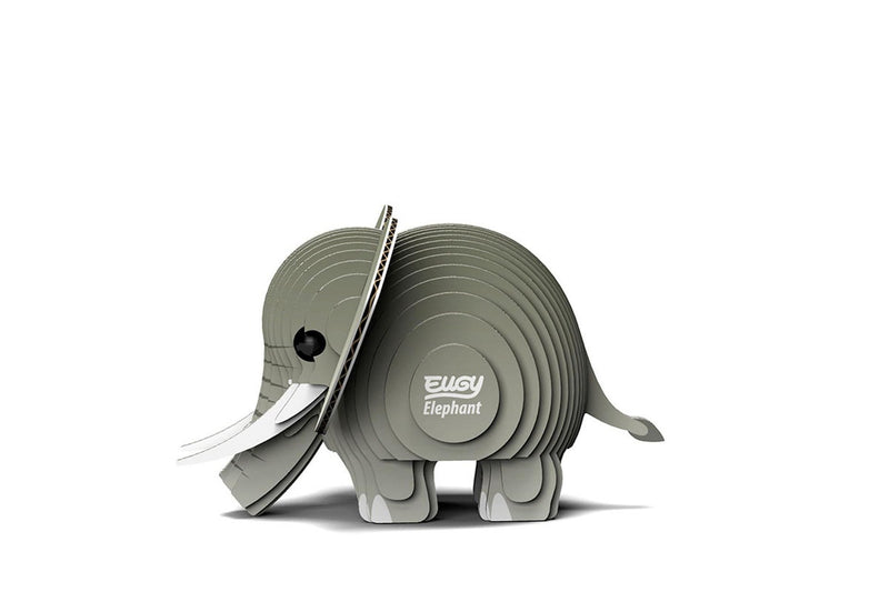 Eugy: Elephant - 3D Cardboard Model