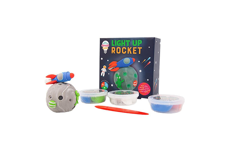 Fizz Creations Make Your Own Dough Light Rocket Educational Fun Learning Toy