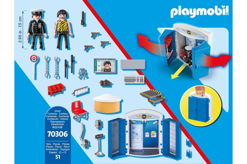 Playmobil: City Action - Police Station Play Box (70306)