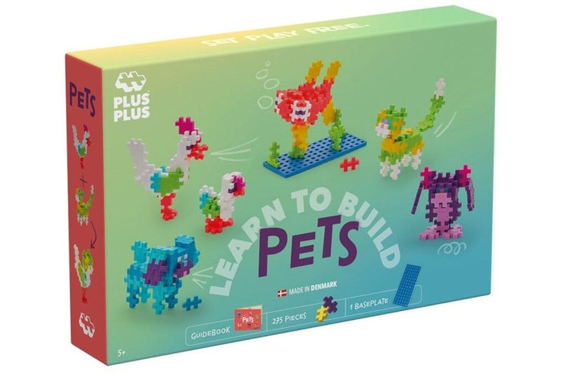 Plus-Plus: Learn To Build Pets (275pc)