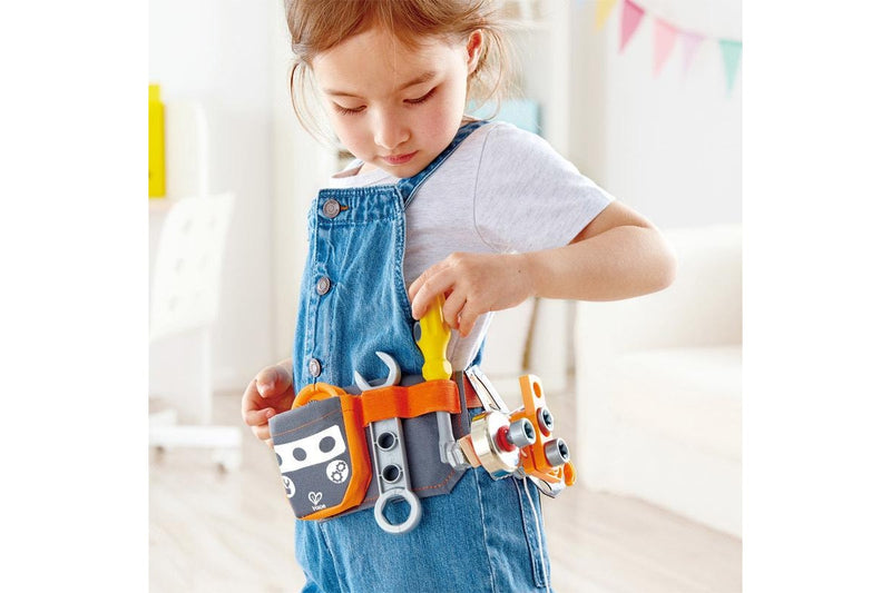 Hape: Junior Inventor Tool Belt - Construction Playset