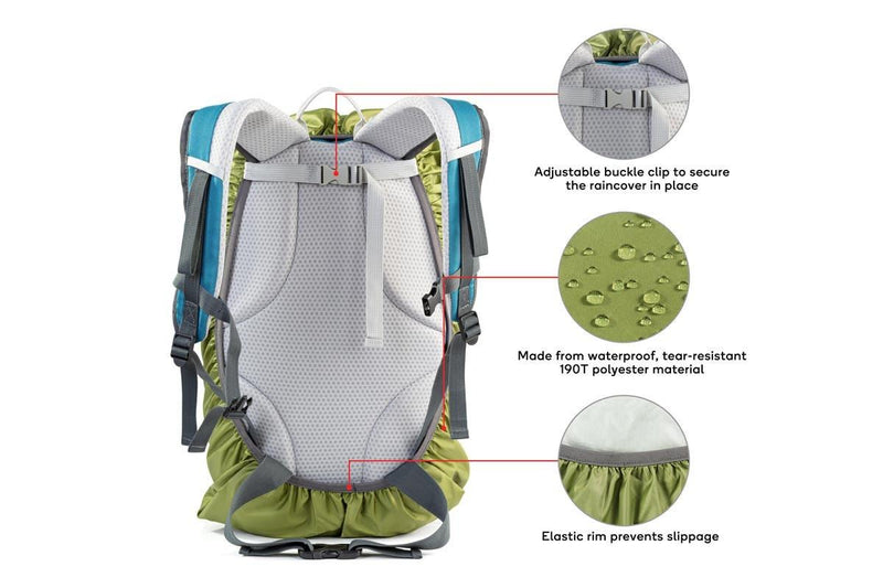 Komodo Raincover 50L (Green)