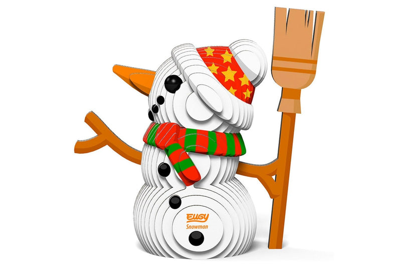 Eugy: Snowman - 3D Cardboard Model