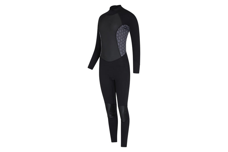 Mountain Warehouse Womens/Ladies Printed Full Wetsuit (Black) (16 UK - 18 UK)