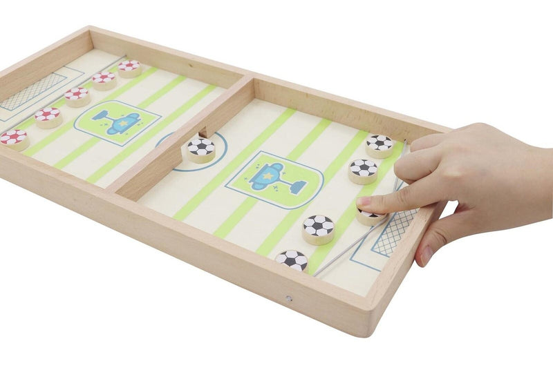 Kaper Kidz Wooden Sling Soccer 3+ Kids Children Fun Educational Table Game