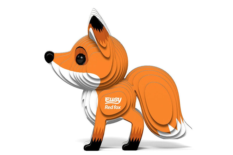 Eugy: Red Fox - 3D Cardboard Model