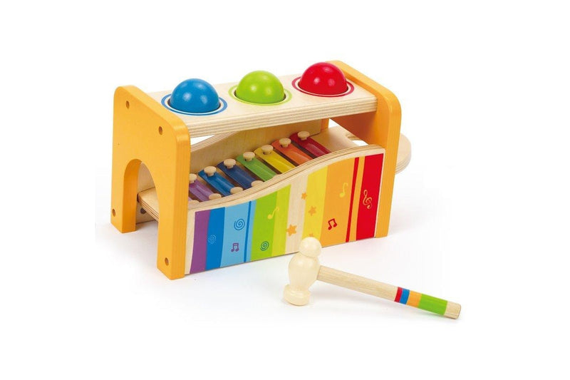 Hape: Wooden Pound and Tap Bench