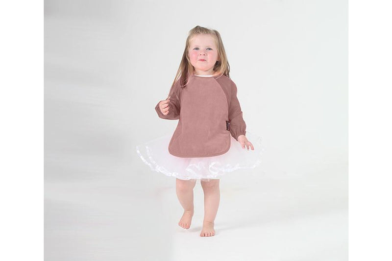 Mum 2 Mum: Long Sleeved Wonder Bib - Dusty Pink (18-36 Months)