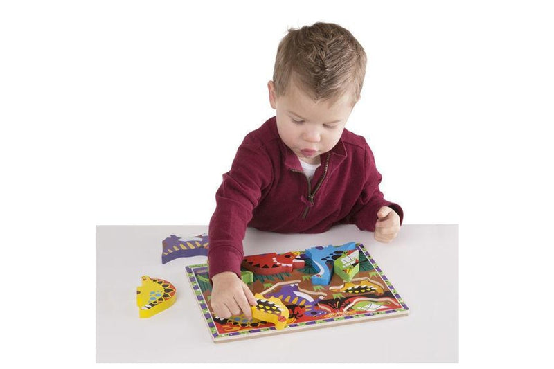 Melissa & Doug: Dinosaurs Chunky Puzzle