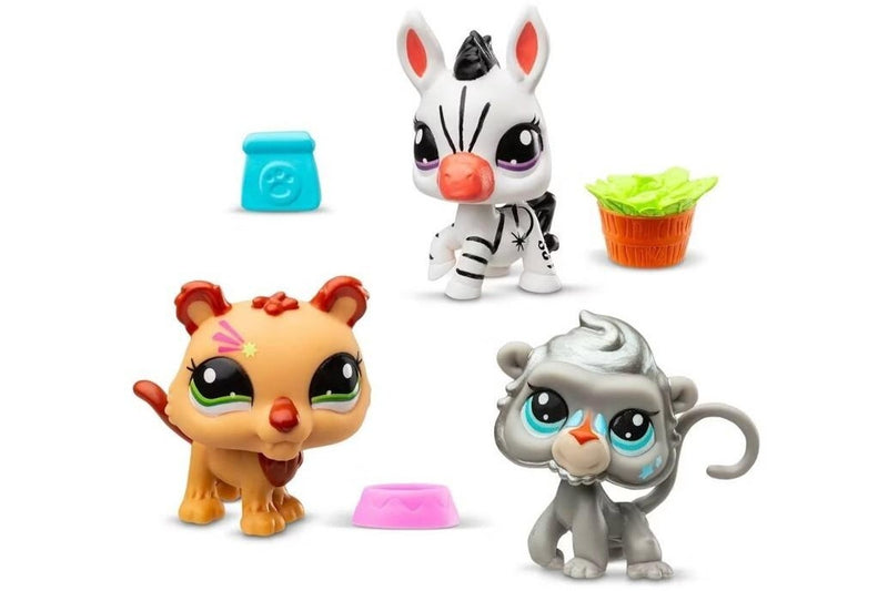 Littlest Pet Shop: Pet Trios - Zoo Pets