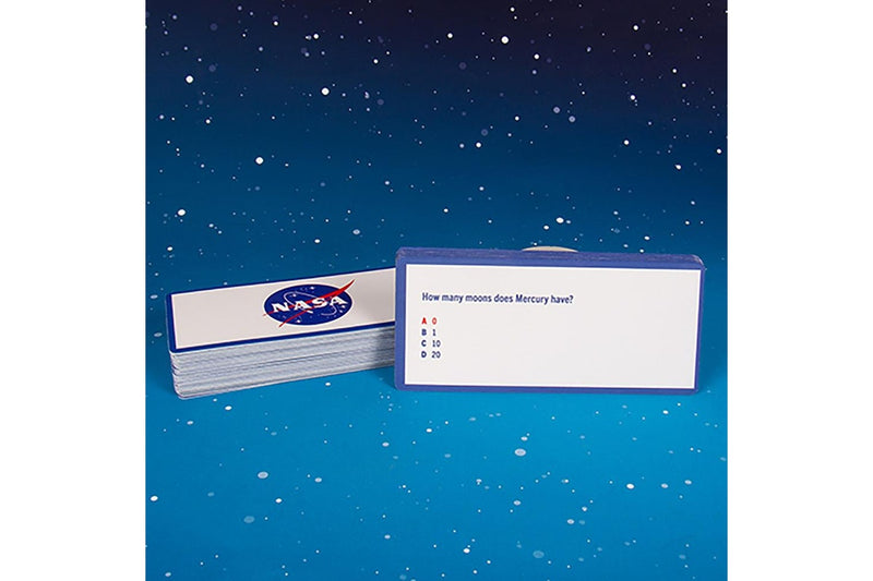 150pc Fizz Creations NASA Quiz Kids Children Interactive Learning Card Game