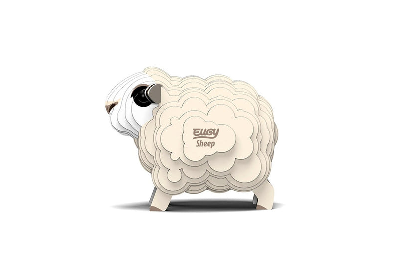 Eugy: Sheep - 3D Cardboard Model