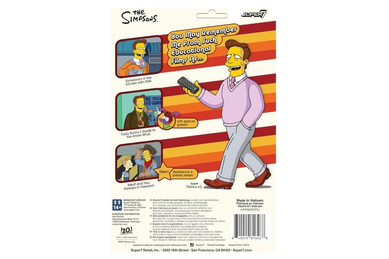 The Simpsons: Troy McClure - ReAction Figure