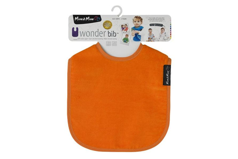 Mum 2 Mum: Standard Wonder Bib - Orange