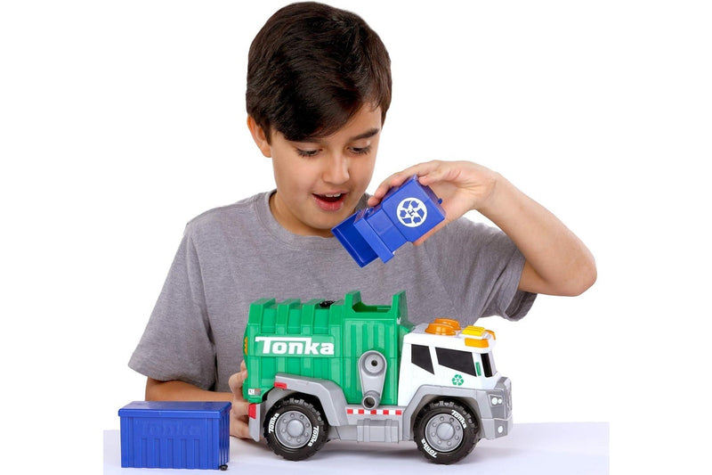 Tonka Mighty Mixers Recycling Toy Truck