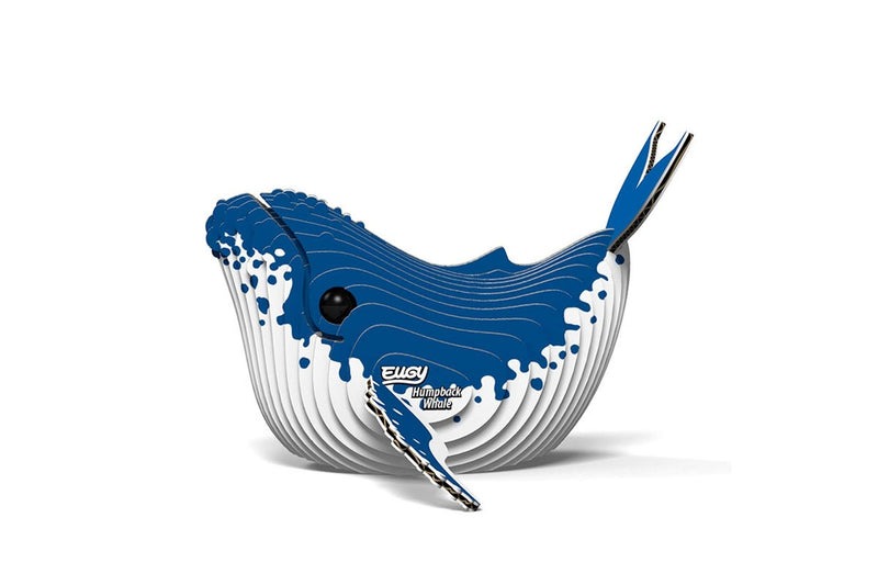 Eugy: Humpback Whale - 3D Cardboard Model