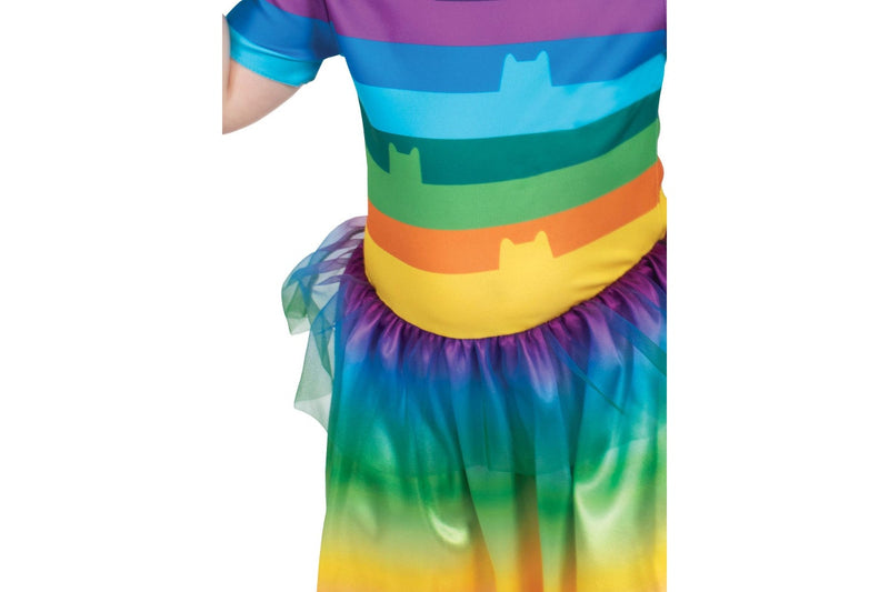 Gabby's Dollhouse: Gabby Rainbow Tutu - Child Costume (Size: Small)