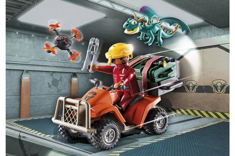 Playmobil: The Nine Realms - Icaris Quad with Phil (71085)