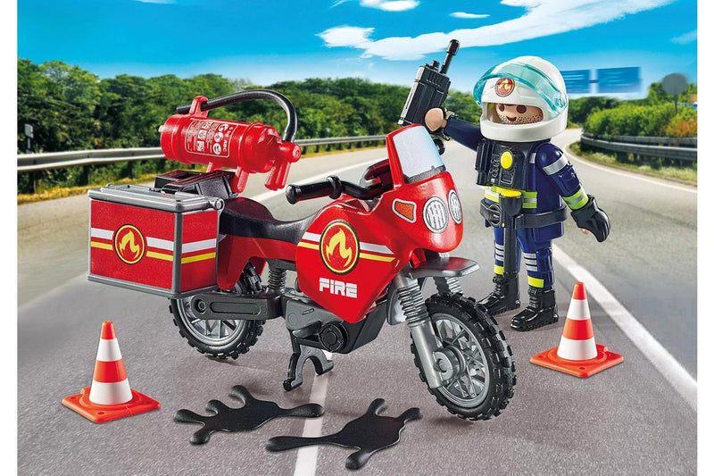 Playmobil: Fire Engine at the Scene of Accident (71466)