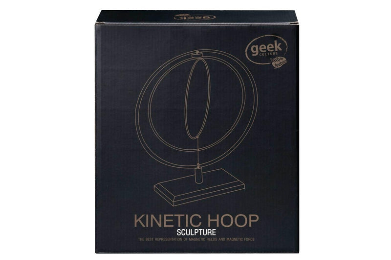 Geek Culture Kinetic Hoop Sculpture Science Toy Home Office Desk Accessory 28cm