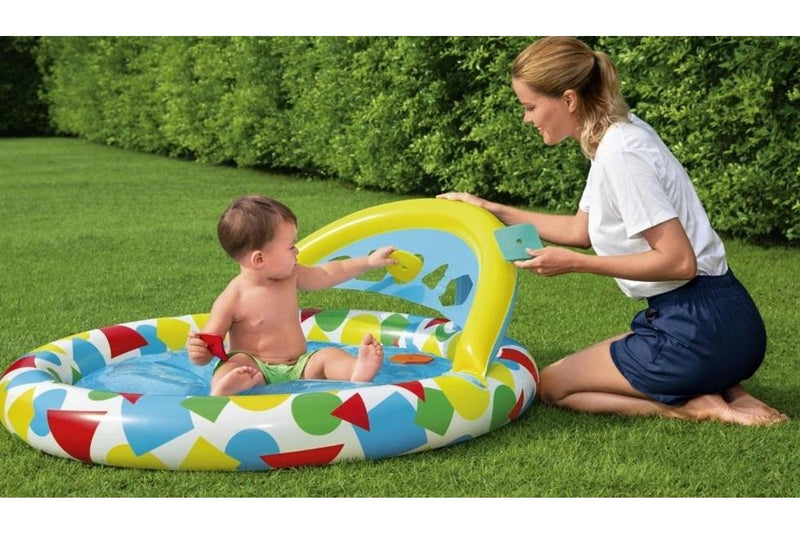 Bestway: Lil' Splash & Learn Baby Pool (47" x 46" x 18"/1.20m x 1.17m x 46cm)