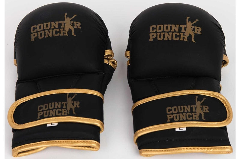 Counterpunch MMA Premium Leather Shooter Gloves - L