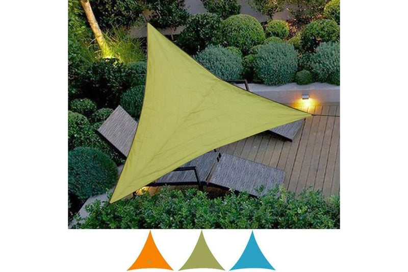 Triangle Sun Shade Sail Lightweight Cover Shelter Waterproof Outdoor Tent 300 X Cm Canopies & Shelters