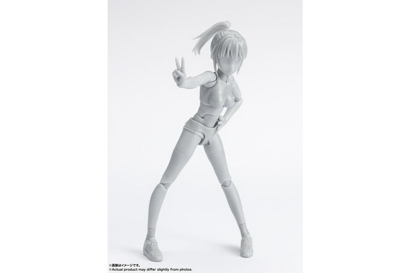 Body-chan: School Life (DX. Gray Color Ver.) - S.H.Figuarts Figure