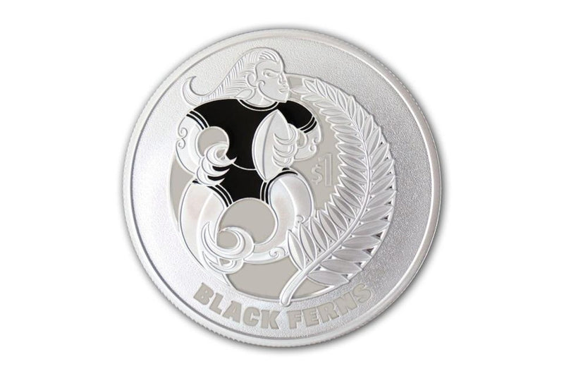 2022 Black Ferns - Silver Proof Coin