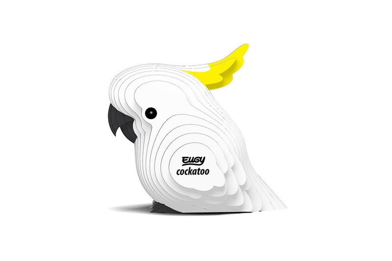 Eugy: Cockatoo - 3D Cardboard Model