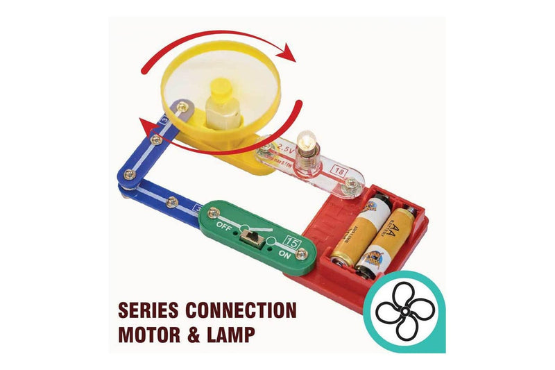 Heebie Jeebies Clip Electric Circuit Starter Lab Kids Children's Science Set 7+