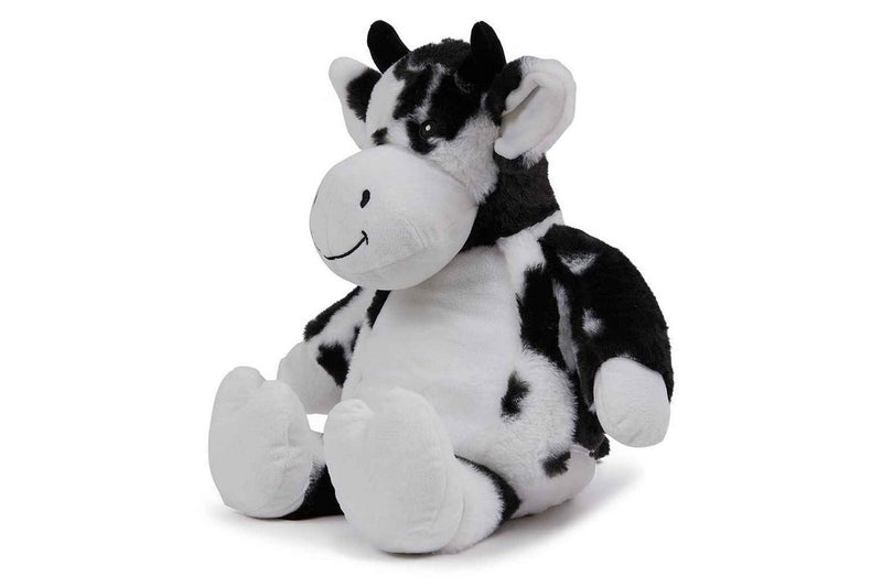 Mumbles Zippie Cow Plush Toy (Black/White) (L)