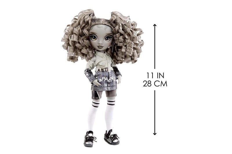 Rainbow High Shadow High Fashion Dolls - Nicole Steel Kids Toy w Shoes Jumper 6+