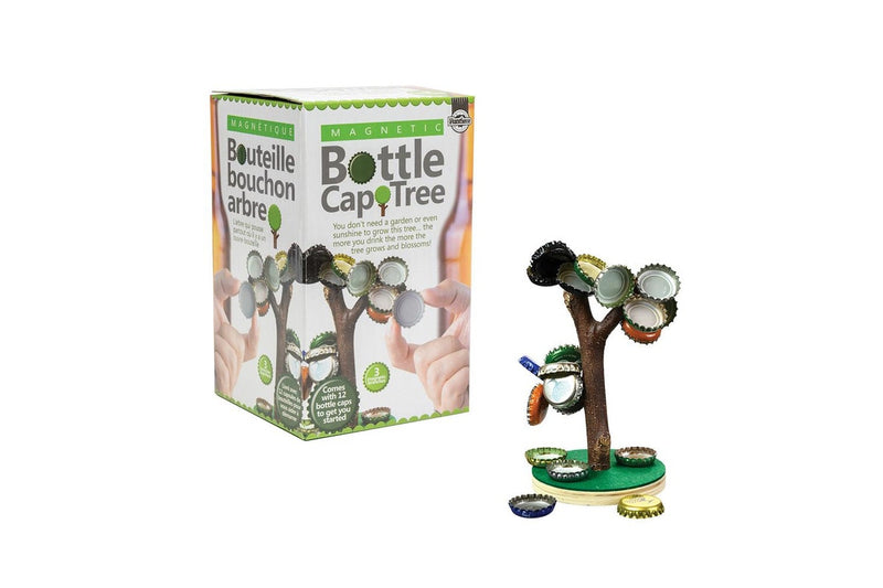 Funtime 16cm Magnetic Desktop Bottle Cap Tree Room Display w Magnet Branch