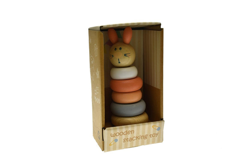 Kaper Kidz Animal Stacking Blocks Children's Kids Pretend Play Toy Rabbit 12m+