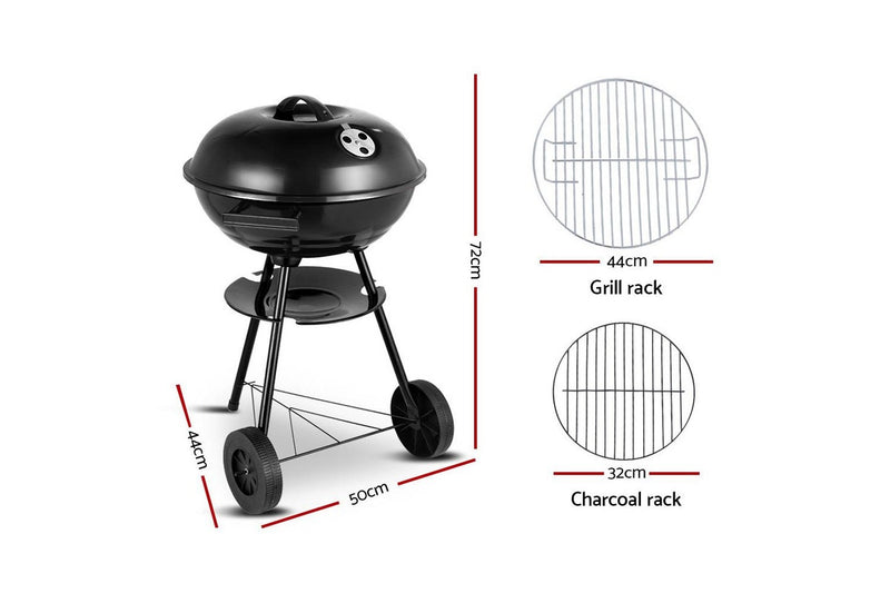 Grillz BBQ Grill Charcoal Smoker Barbecue