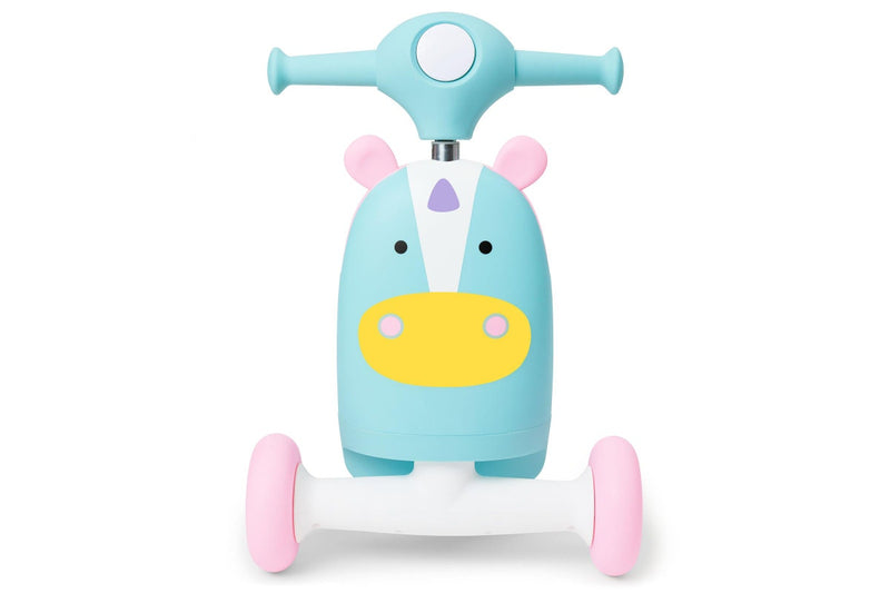 Skip Hop: Zoo Ride On 3 In 1 Scooter - Unicorn