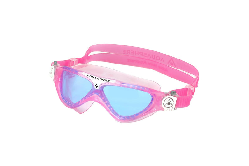 Aquasphere Childrens/Kids Vista Swimming Goggles (Pink/White) (One Size)