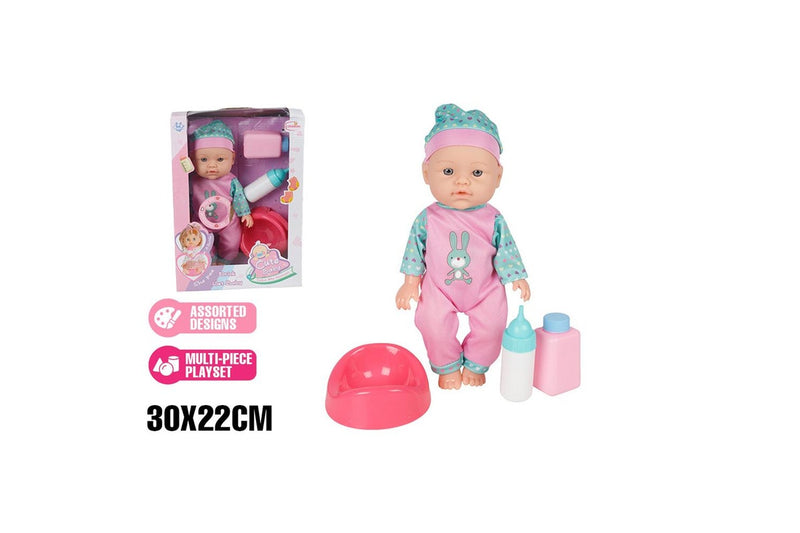 Toylife Baby Pee Pee Doll Kids Children Fun Role Play Pretend Toy Assorted 18m+